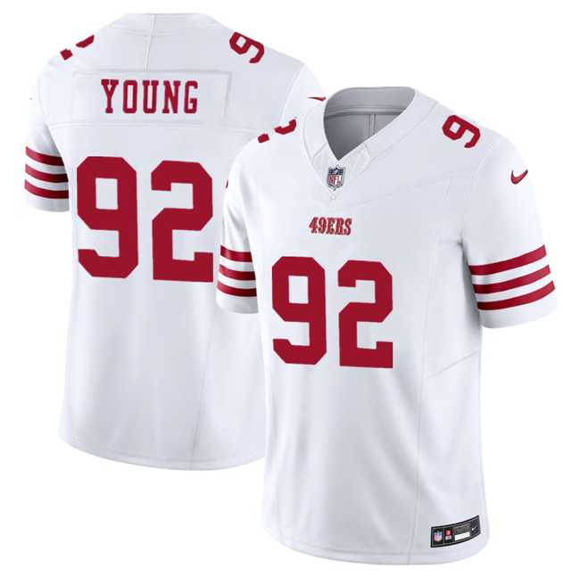 Men & Women & Youth San Francisco 49ers #92 Chase Young White 2023 F.U.S.E. Limited Jersey,We sell and wholesale Men & Women & Youth San Francisco 49ers #92 Chase Young White 2023 F.U.S.E. Limited Jersey on line form chian!